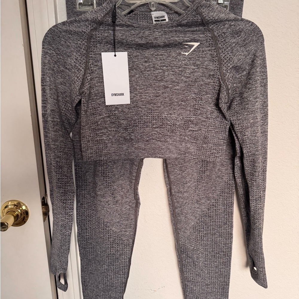 Gymshark Charcoal Seamless Top